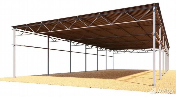 Навесы под ключ