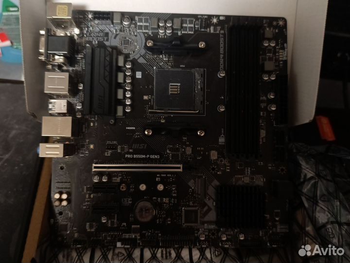 Материнская плата msi b550m p gen3