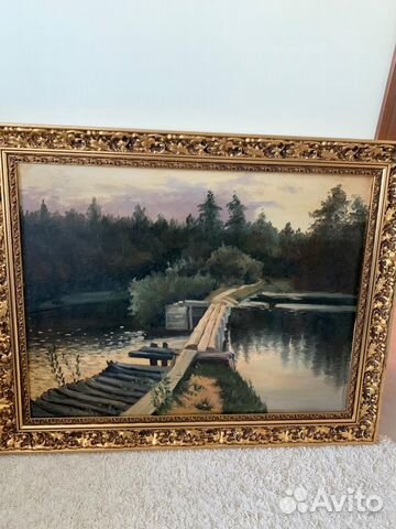 Картина маслом на холсте большая
