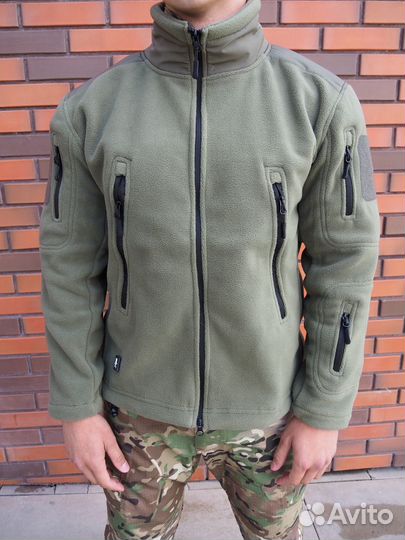Тактическая флисовая кофта от 46 до 58 р-ра