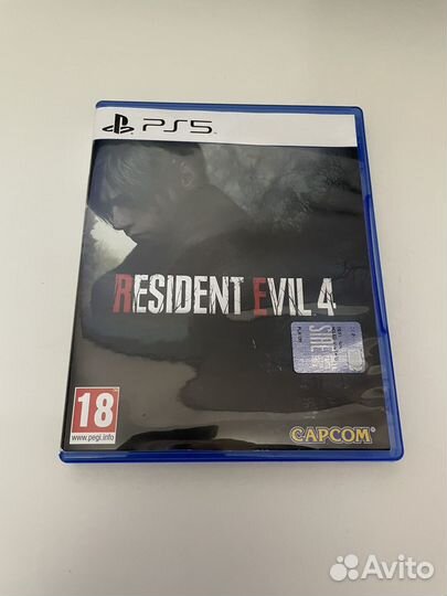 Resident evil 4 remake ps5 диск