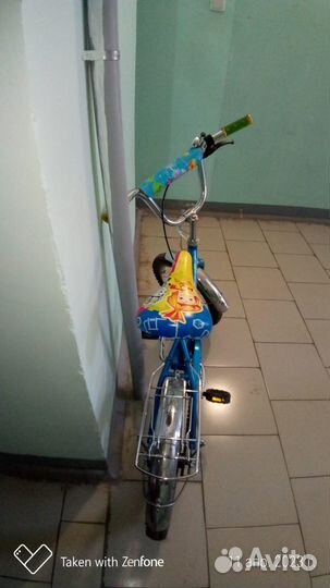 Детский велосипед на 16 колесах