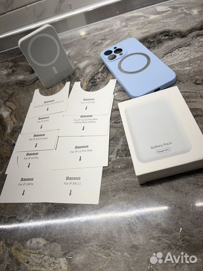 Беспроводная зарядка на iPhone Magsafe