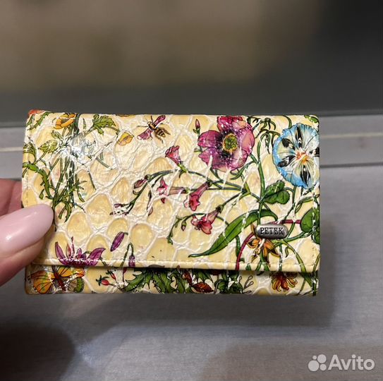 Ключница натуральная кожа petek