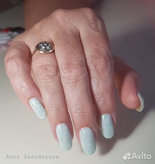 Комби маникюр + гель-лак