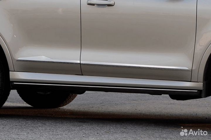 Молдинги дверей tank 500 нержавейка