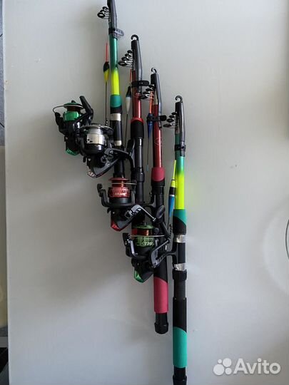 Новые удочки в сборе