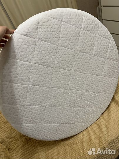 Матрас на круглую кроватку