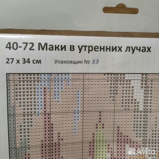 Набор вышивки крестиком