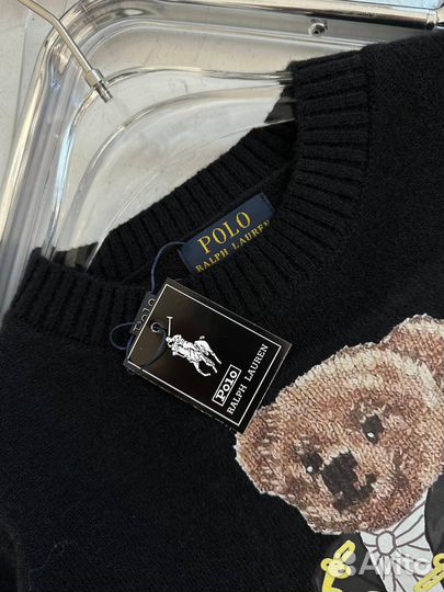 Polo ralph lauren bear свитер