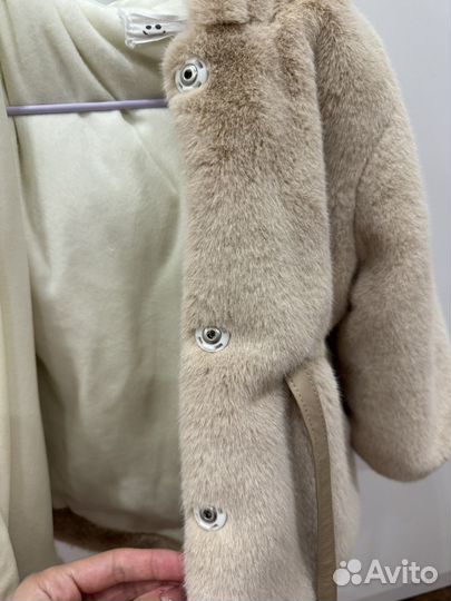 Шуба для девочки 92