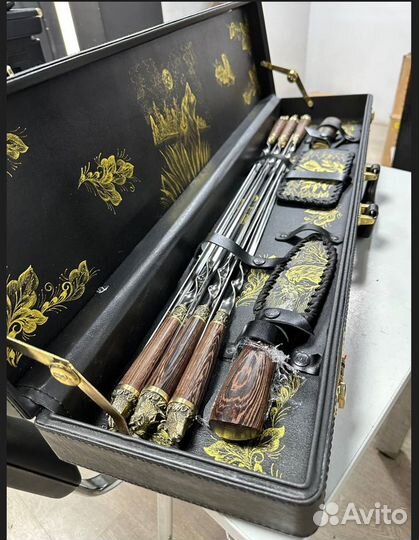 Шампура в кейсе