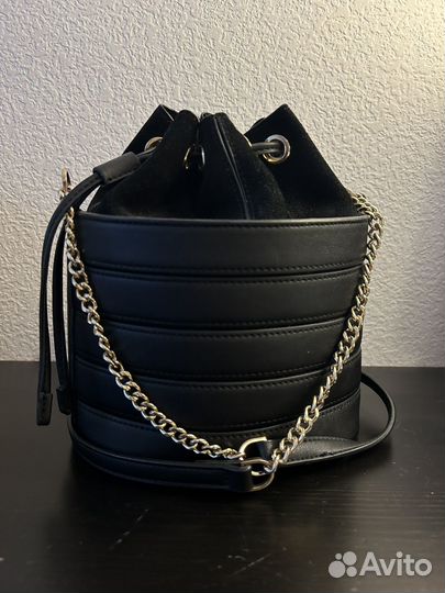 Сумка mango натуральная кожа и замша