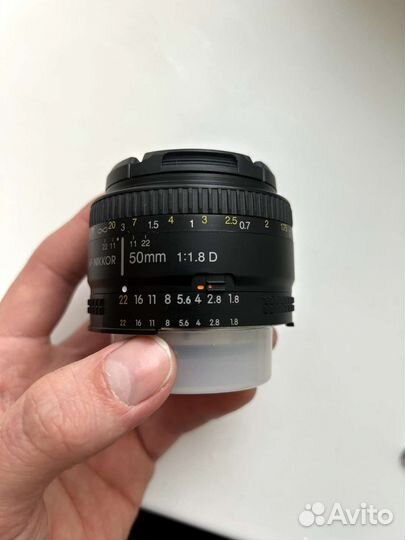 Объектив для nikon AF nikkor 50mm F/1.8