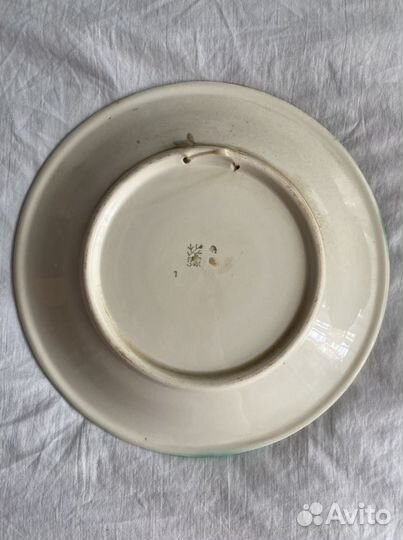 Блюдо керамика зик