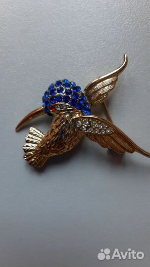 Брошь Колибри