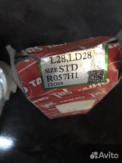 Вкладыши nissan