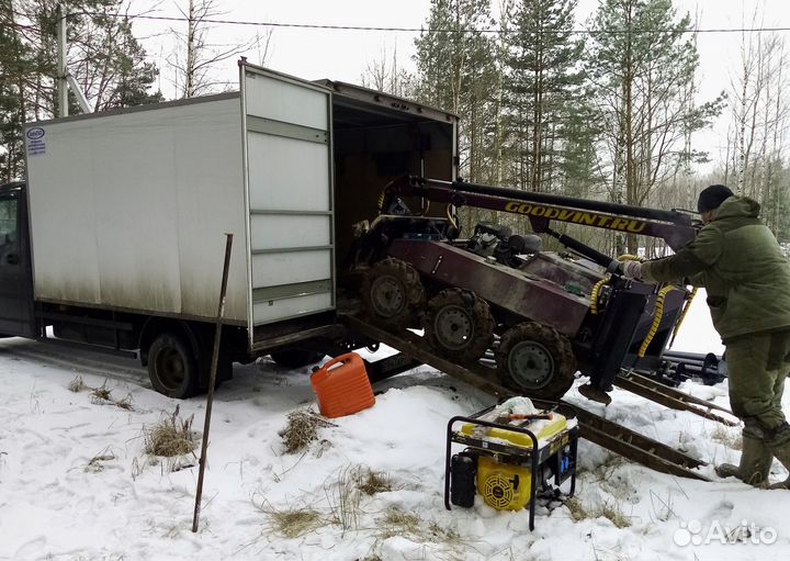 Винтовые сваи под ключ установка