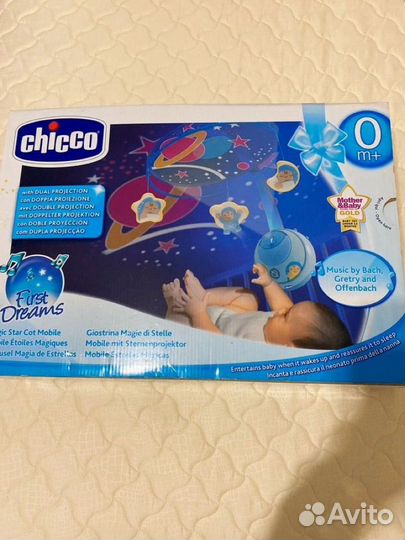 Мобиль в кроватку chicco 
