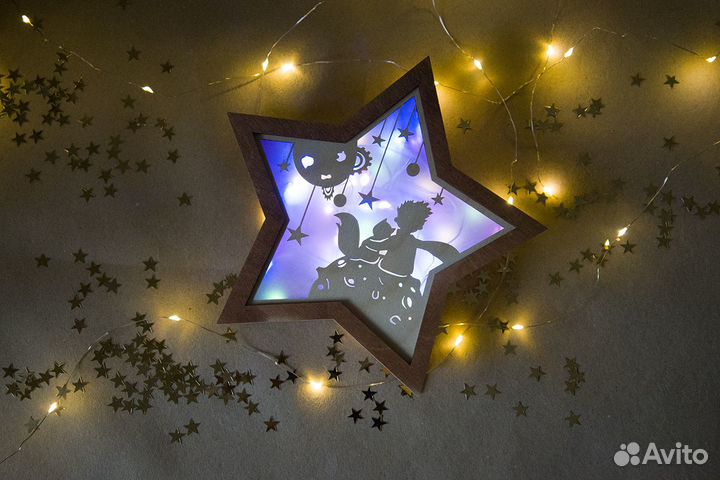 Ночник из фанеры 