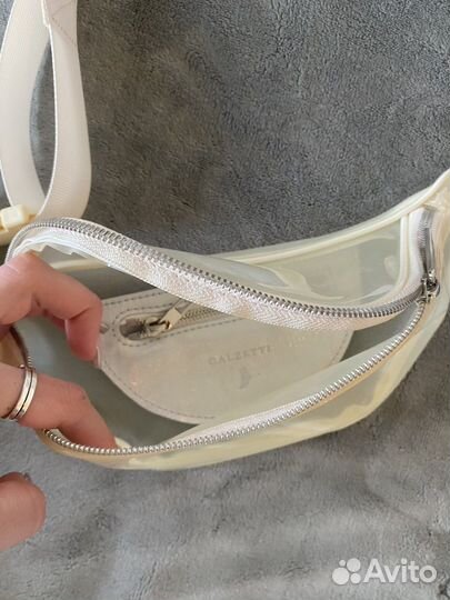 Поясная сумка прозрачная