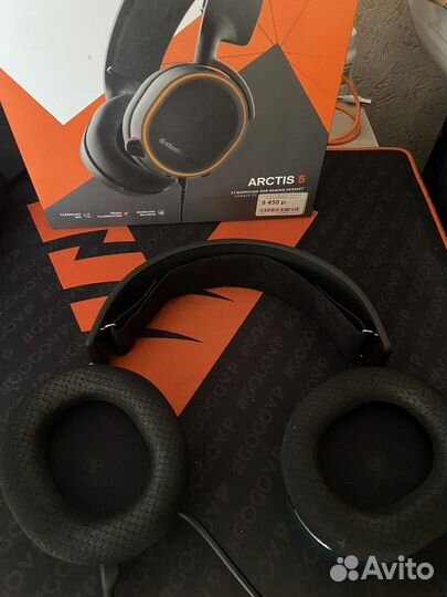 Наушники steelseries arctis 5