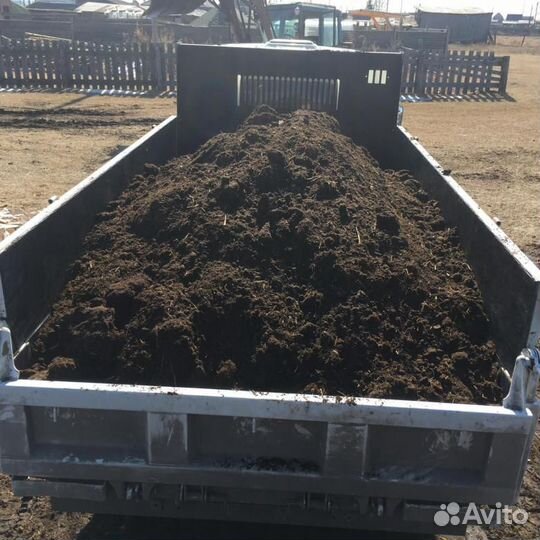 Чернозем плодородный, Навоз перепревший, Грунт