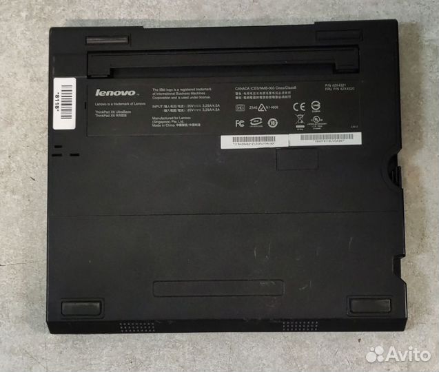 Док-станция Lenovo ThinkPad X6 X60 X61 (42X4321)