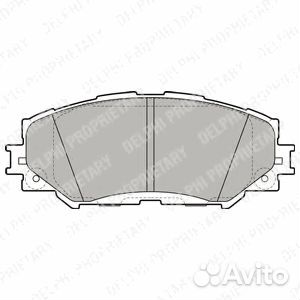 LP2002 Колодки тормозные дисковые перед
