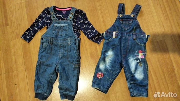 Вещи пакетом для девочки 62 - 74