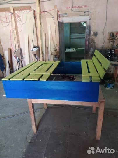 Детская песочница трансформер