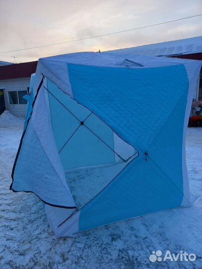Зимняя палатка cube трехслойная