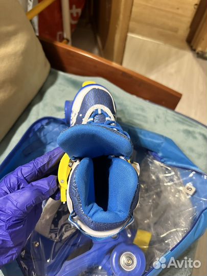 Роликовые коньки раздвижные 31-34 размер