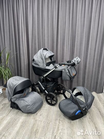 Коляска Baby Merc 3 в 1