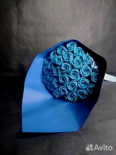 Розы из Белого Шоколада - 29 шт в Букете