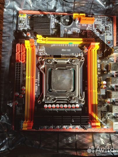 Материнская плата kllisre X79 сокет 2011+E5 2660V2