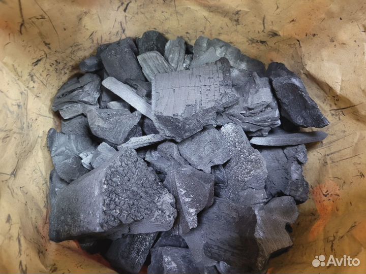 Древесный уголь в мешках 3 и 10 кг