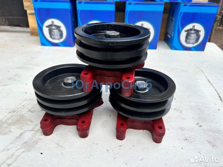 Привод нш 10 под шкив двухручейный для гидравлики