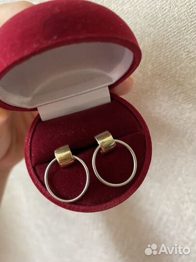 Серебряные серьги