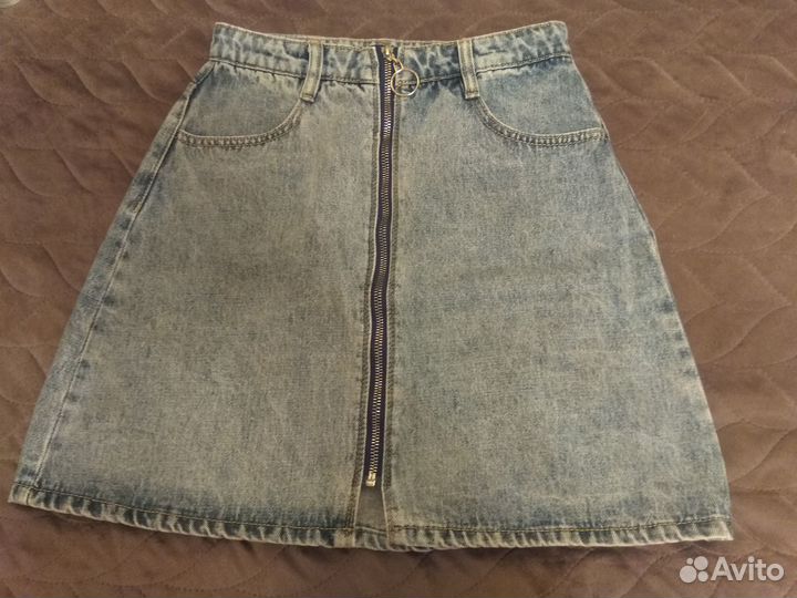 Джинсовая юбка