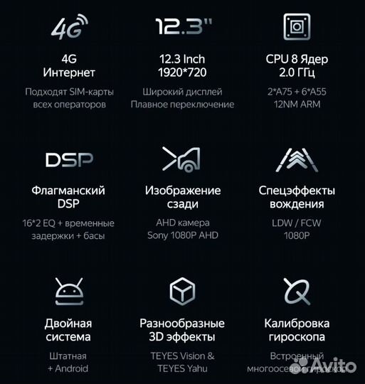 Магнитола Android Teyes Lux One