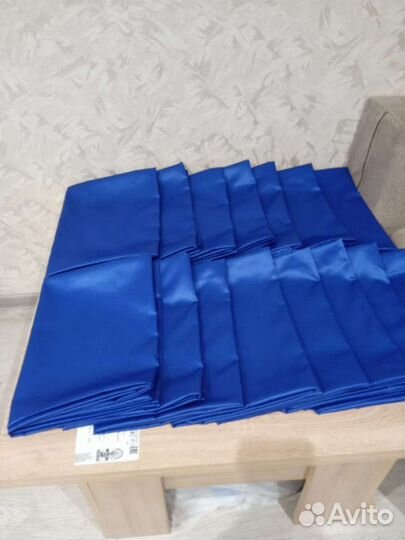 Скатерти синие и терракот