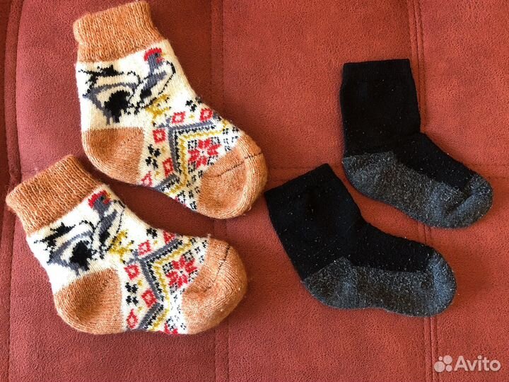 Носки термо и шерсть -29-32 р,32-34 р