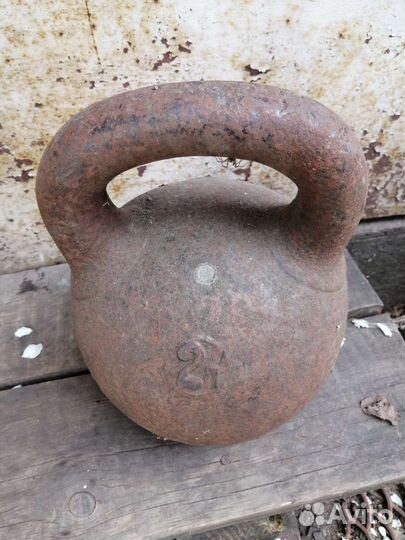 Гиря 32 кг бу царская