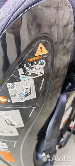 Детское кресло isofix 9-18 кг