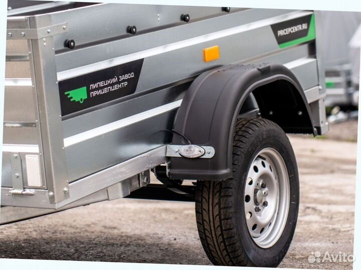 Прицеп легковой 2.2м на 1.3м Атлант усиленный