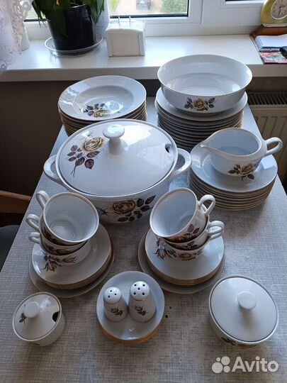 Набор столовой посуды Kahla ГДР