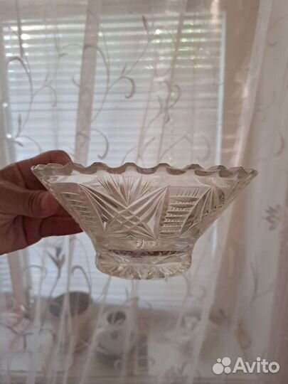 Хрустальные салатники СССР