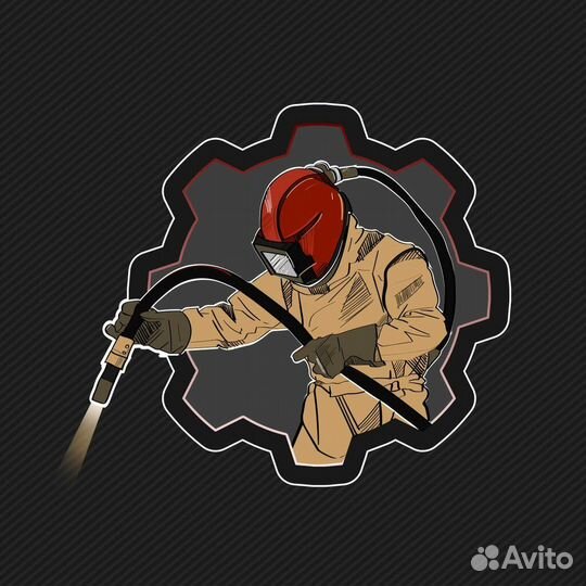 Промышленный альпинист/маляр/пескоструйщик