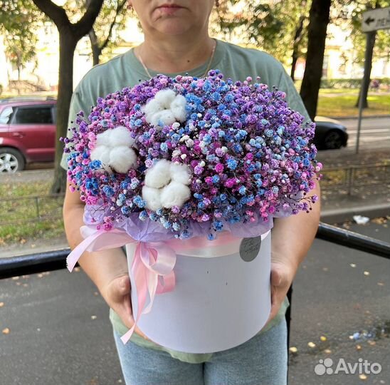 Букет из гипсофилы